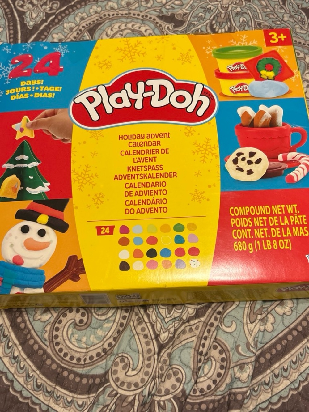 Play-Doh Holiday Advent Calendar Playset - Multicolor
